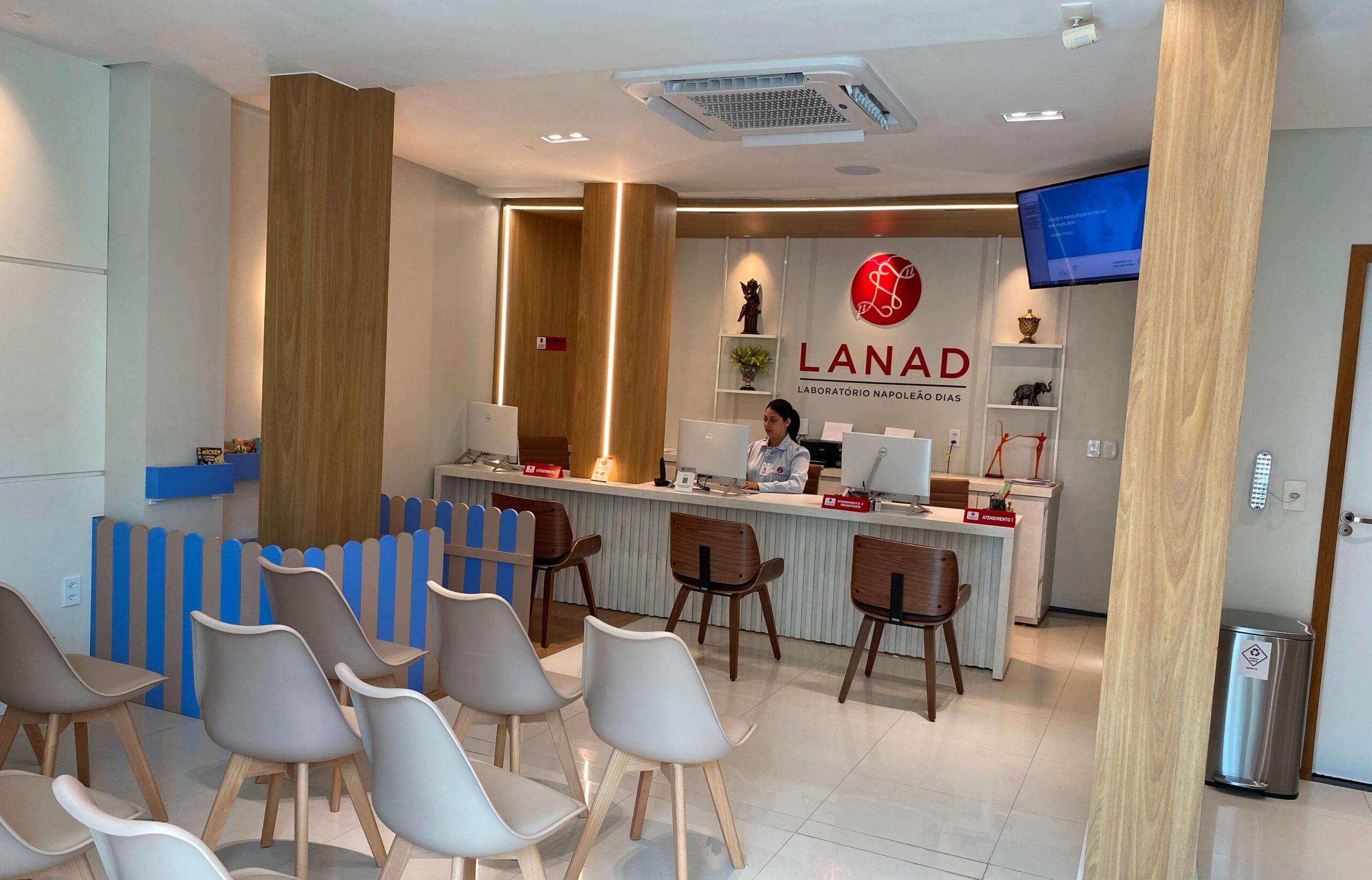 Recepção do Laboratório LANAD